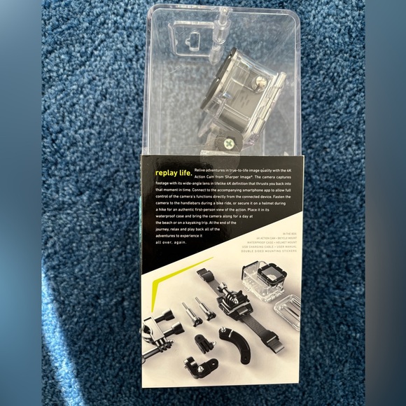 Sharper Image SVC701 Waterproof 4K Full HD Action Cam - Picture 5 of 11